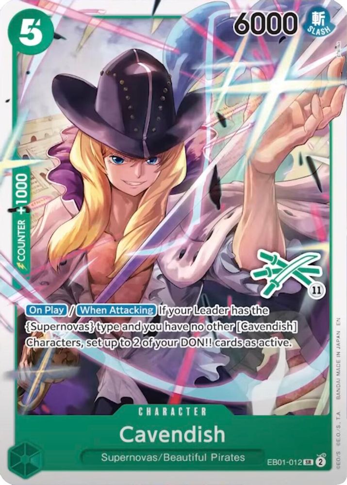 Cavendish (Zoro Deck) (EB01-012)