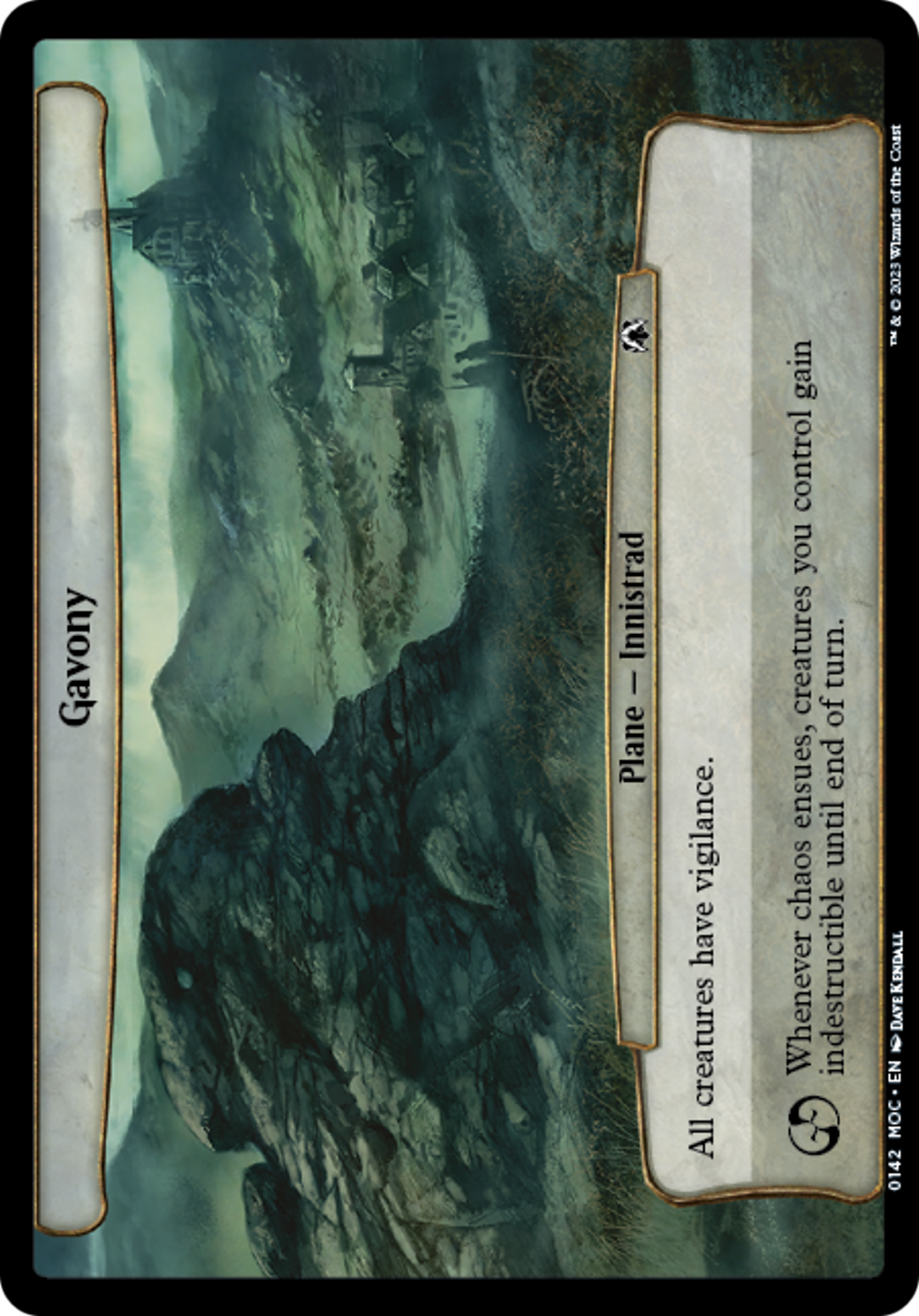 Gavony (142) - March of the Machine Commander