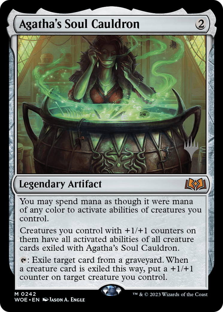 Agatha's Soul Cauldron (242) - Wilds of Eldraine Promos