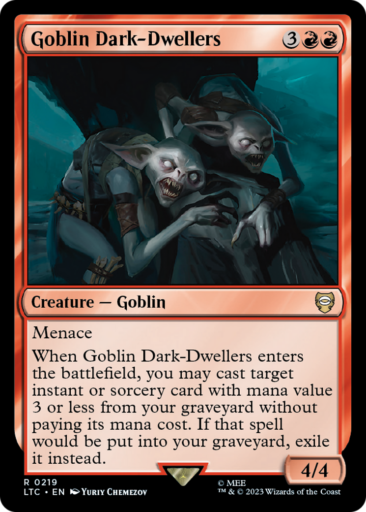 Goblin Dark-Dwellers (219) - Tales of Middle-earth Commander