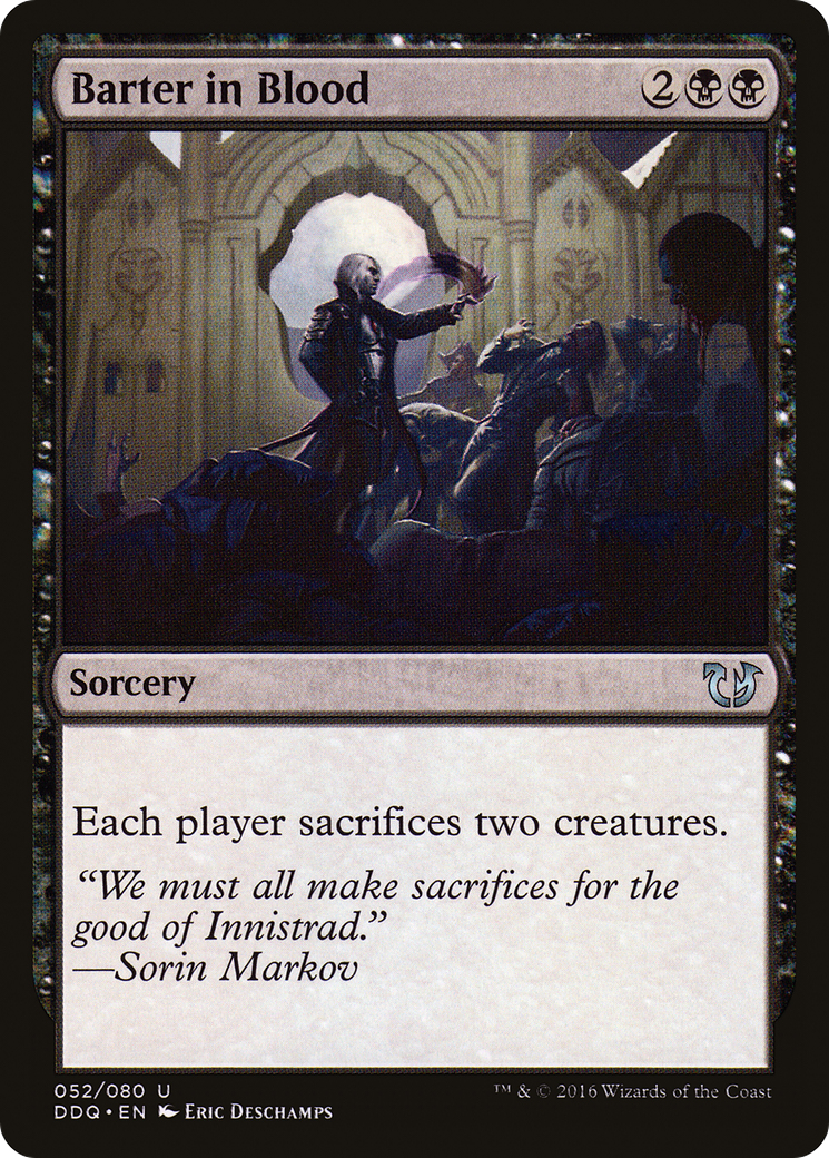 Barter in Blood (052) - Duel Decks: Blessed vs. Cursed