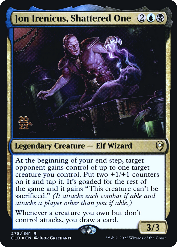 Jon Irenicus, Shattered One (278s) Foil - Battle for Baldur's Gate Promos