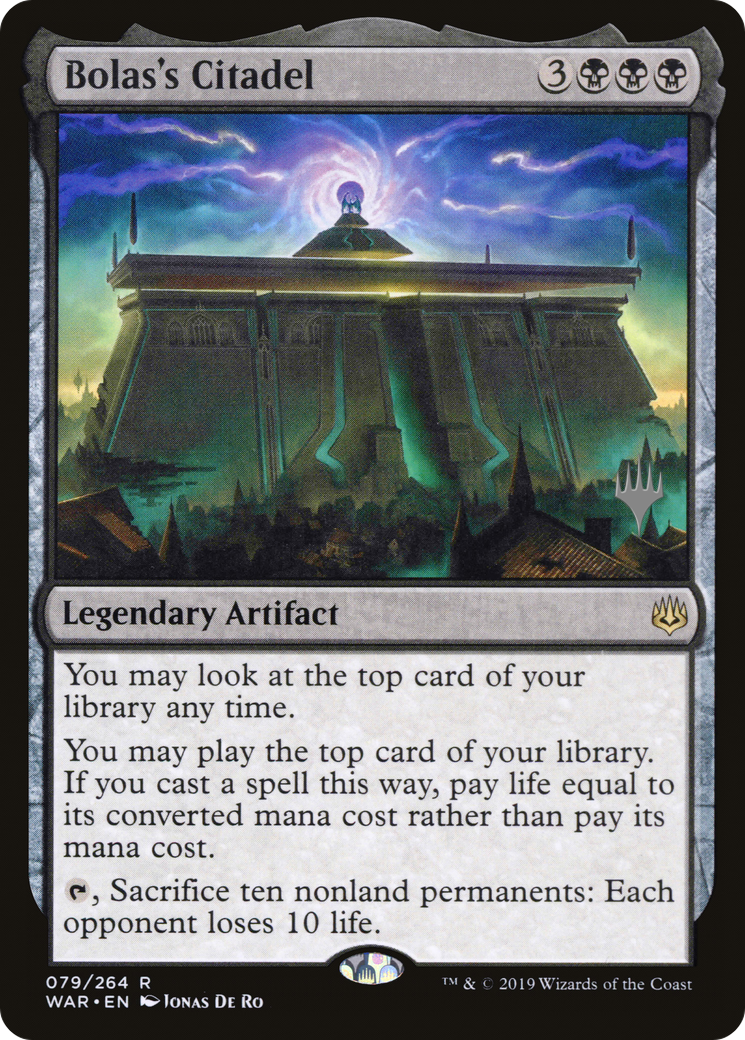 Bolas's Citadel (79p) Foil - War of the Spark Promos