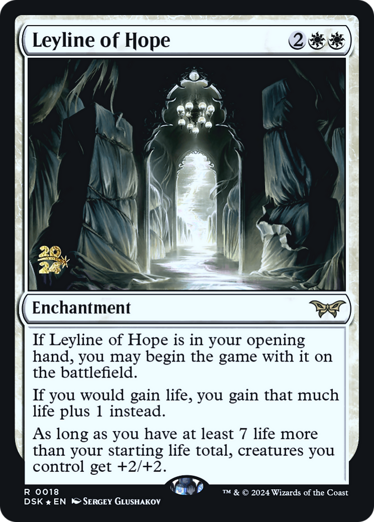 Leyline of Hope (018) Foil - Duskmourn: House of Horror Promos