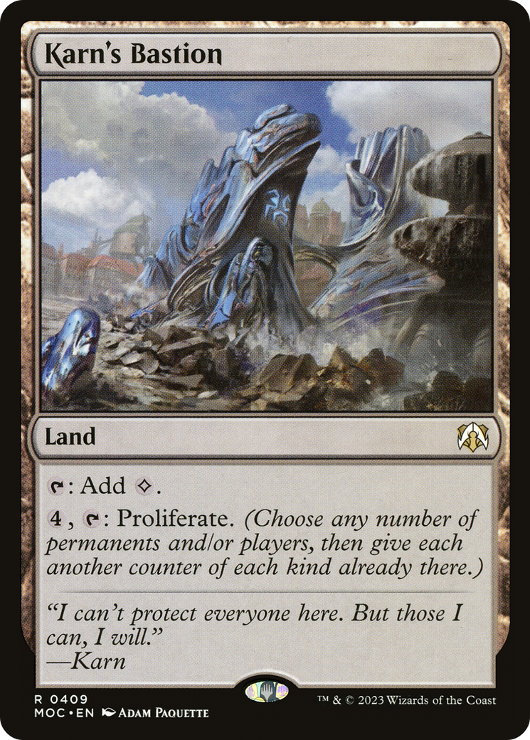 Karn's Bastion (409) - March of the Machine Commander
