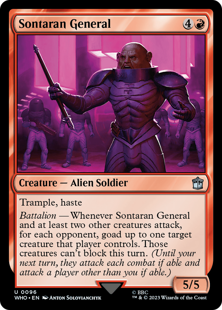 Sontaran General (096) - Doctor Who