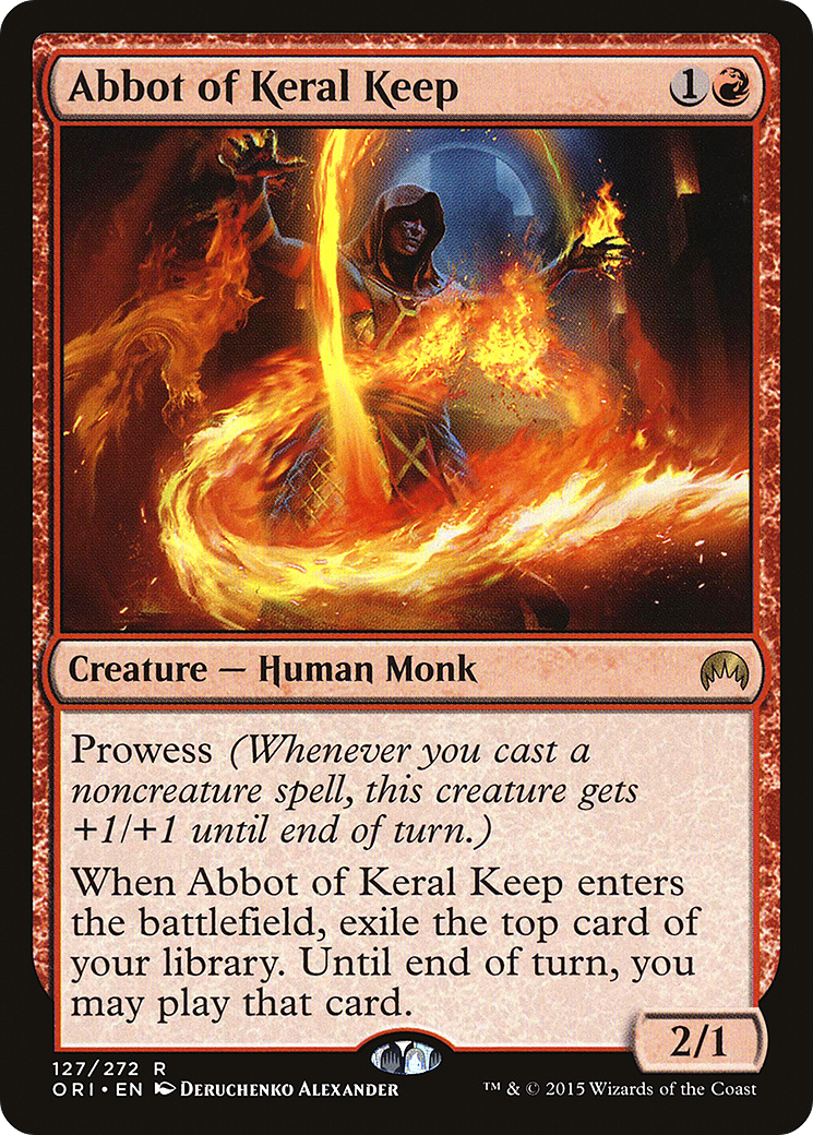 Abbot of Keral Keep (127) - Magic Origins