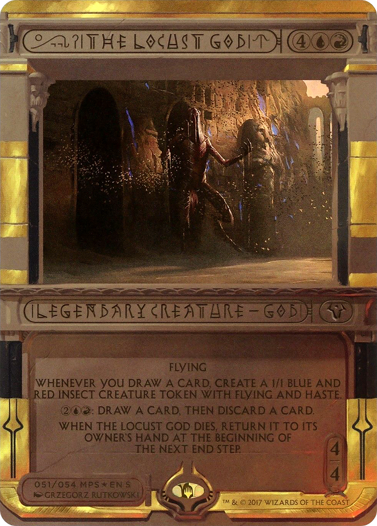 The Locust God (051) Foil - Amonkhet Invocations
