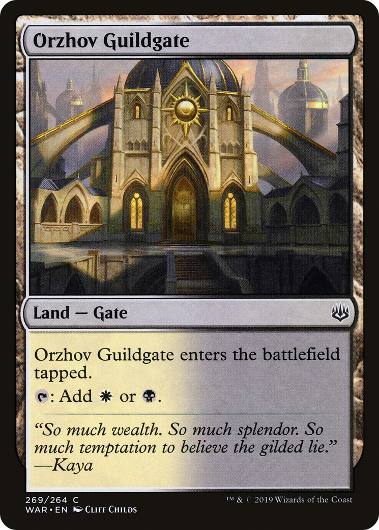 Orzhov Guildgate (269) - War of the Spark