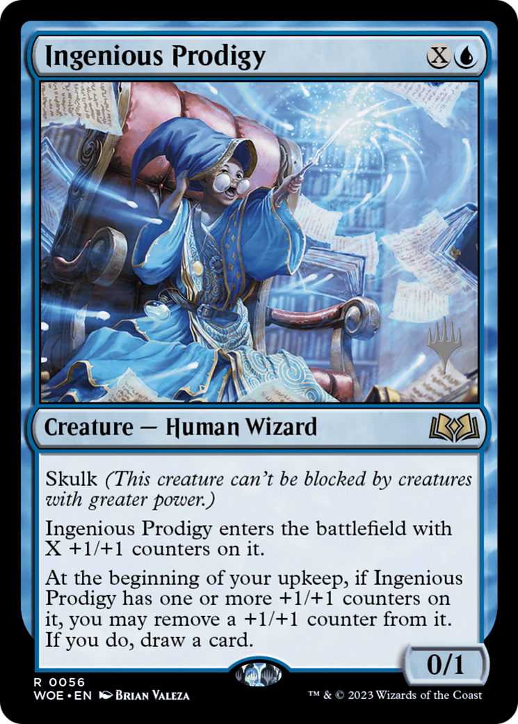 Ingenious Prodigy (56p) - Wilds of Eldraine Promos