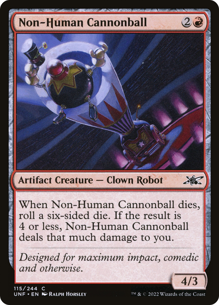 Non-Human Cannonball (115) - Unfinity