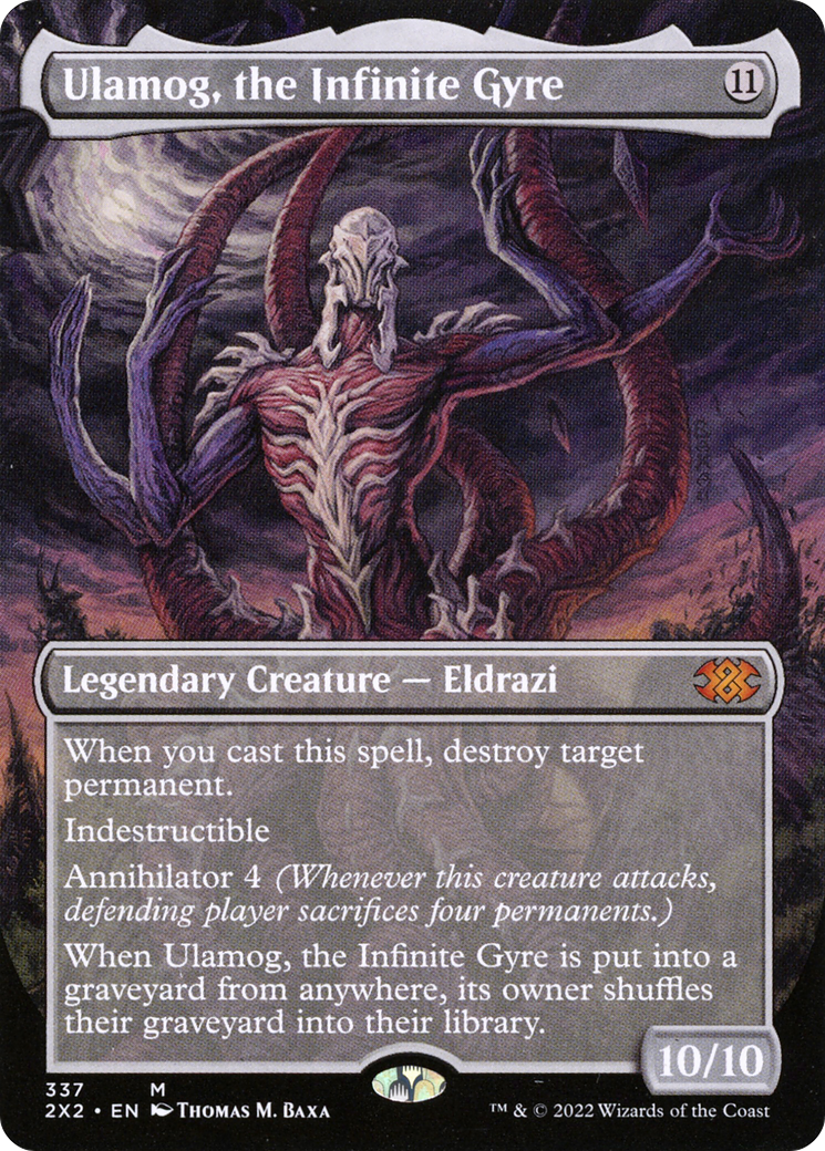 Ulamog, the Infinite Gyre (Borderless) (337) - Double Masters 2022