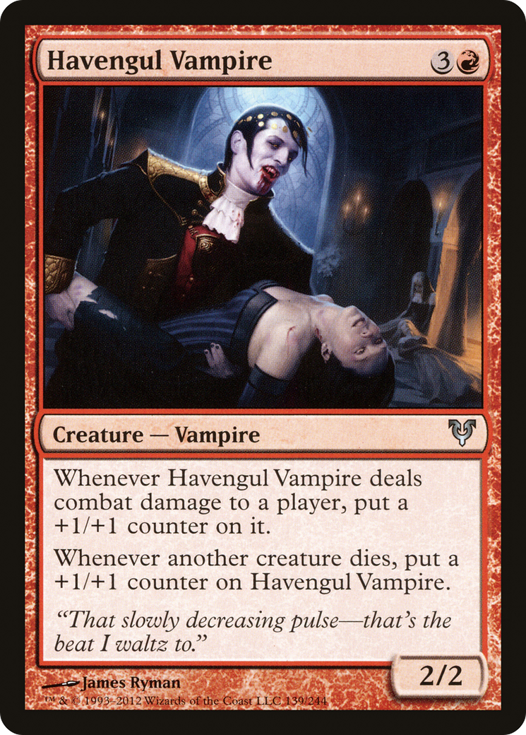 Havengul Vampire (139) Foil - Avacyn Restored