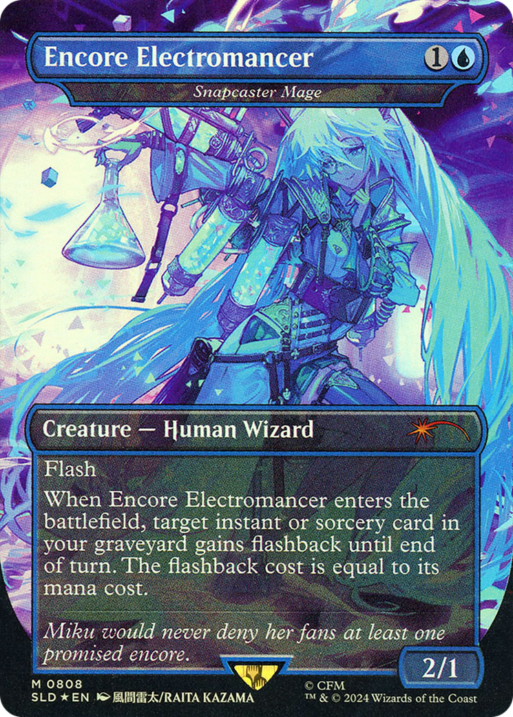Encore Electromancer – Snapcaster Mage (808) - Secret Lair Drop