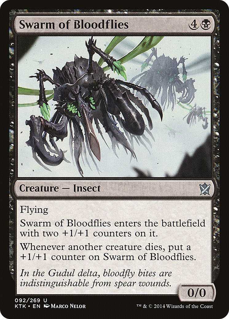 Swarm of Bloodflies (092) Foil - Khans of Tarkir