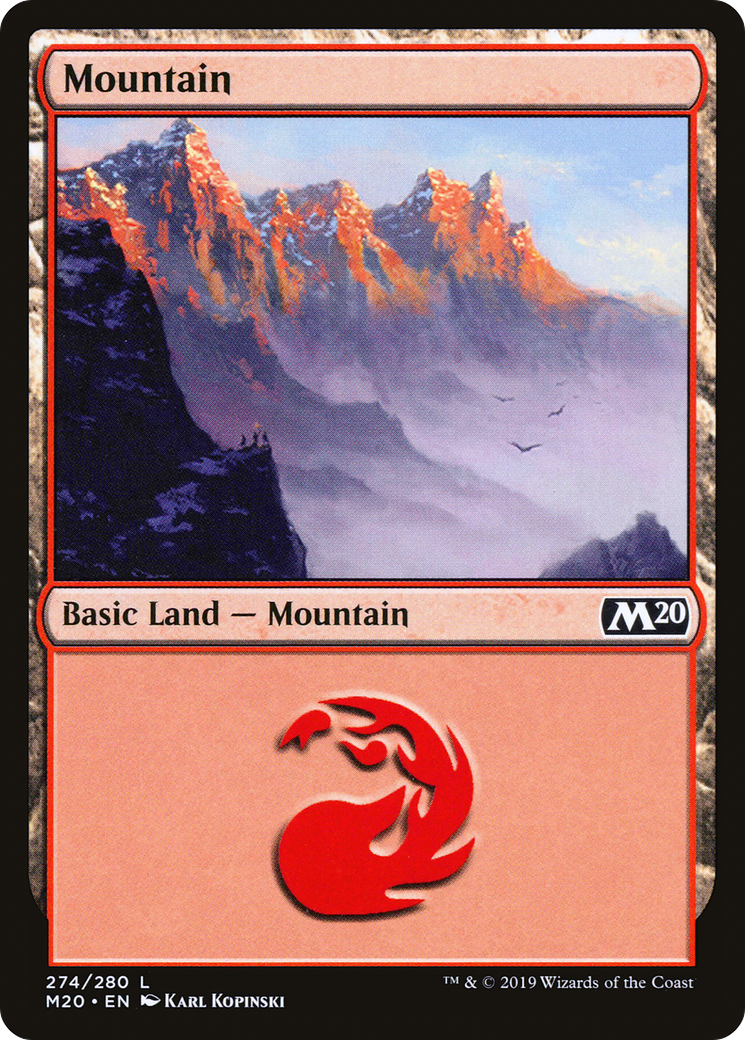 Mountain (274) - Core Set 2020