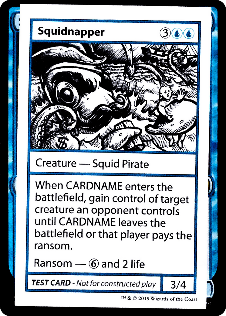 Squidnapper (No PW Symbol) - Mystery Booster Playtest Cards 2021