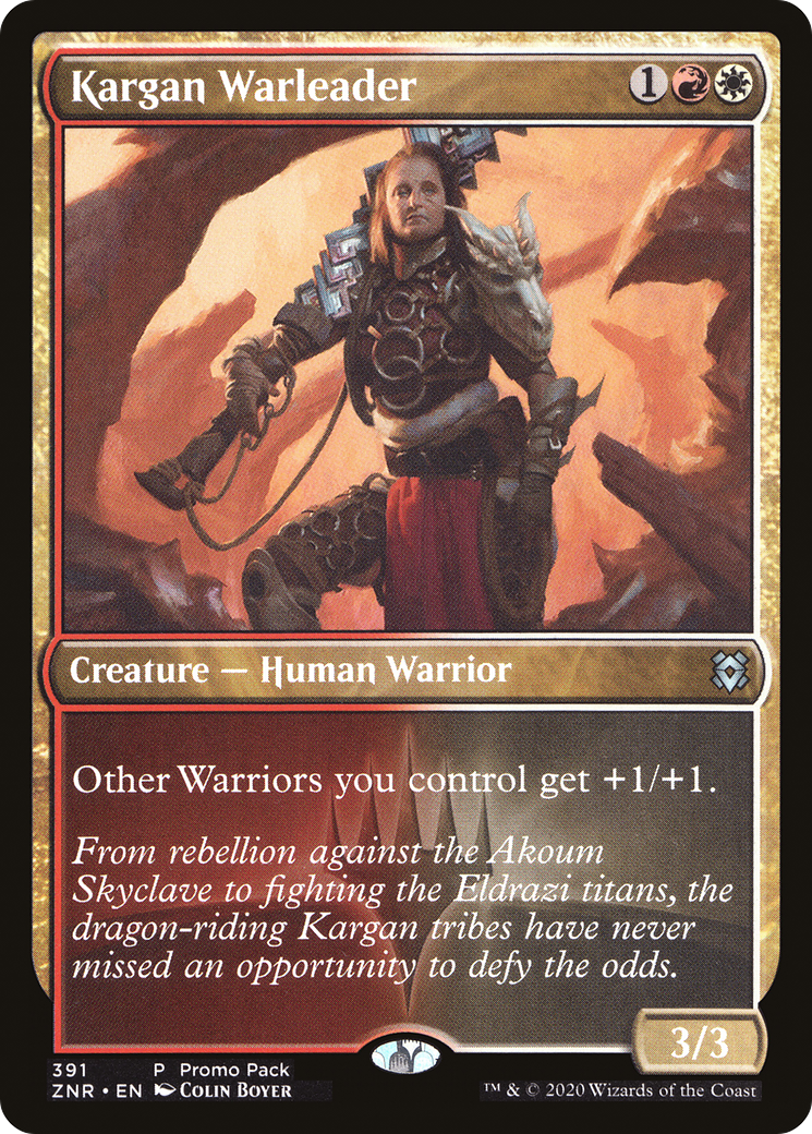Kargan Warleader (391) - Zendikar Rising