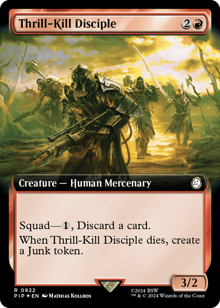 Thrill-Kill Disciple (Extended Art) (Surge Foil) (Extended Art) (922) Foil - Fallout