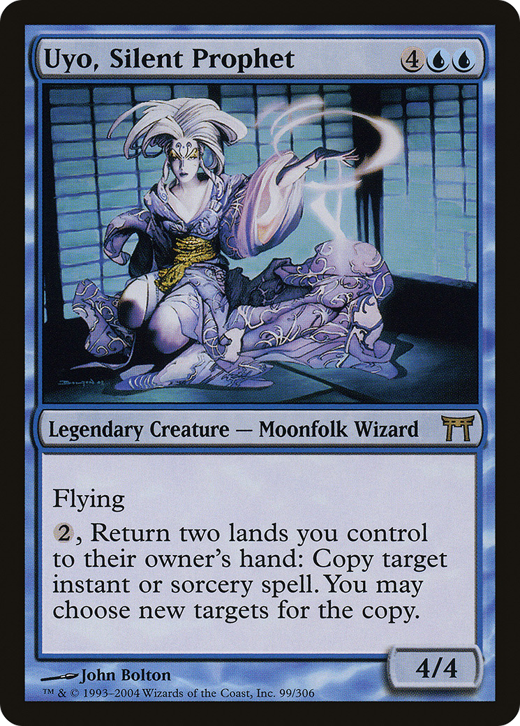 Uyo, Silent Prophet (099) - Champions of Kamigawa