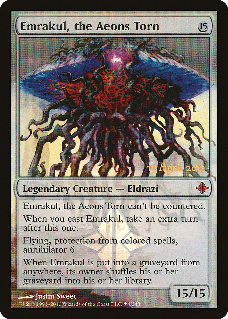 Emrakul, the Aeons Torn (04★) Foil - Rise of the Eldrazi Promos