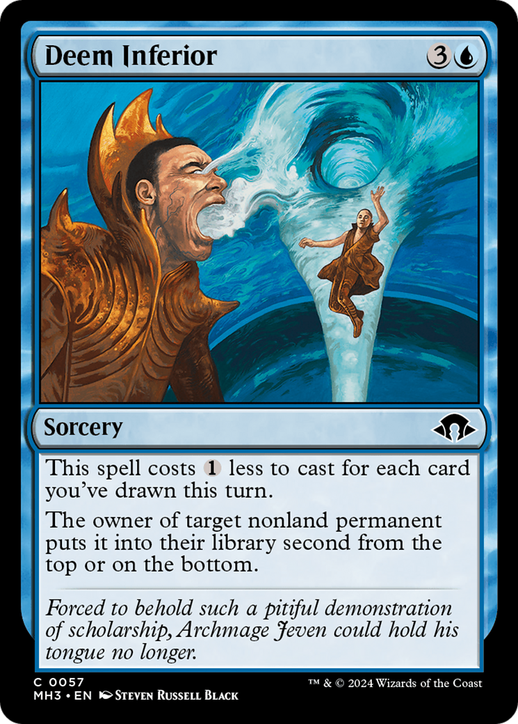 Deem Inferior (057) Foil - Modern Horizons 3