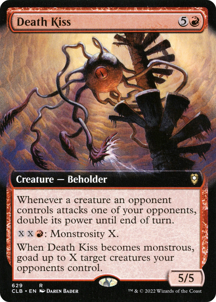 Death Kiss (Extended Art) (629) - Commander Legends: Battle for Baldur's Gate