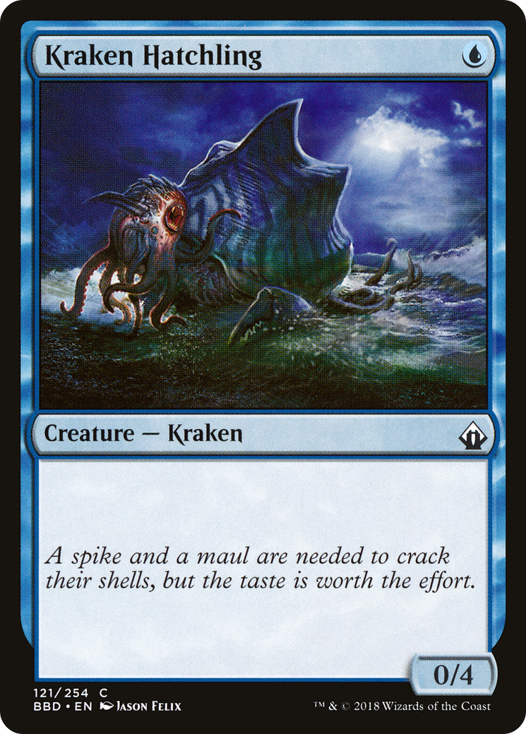 Kraken Hatchling (121) - Battlebond