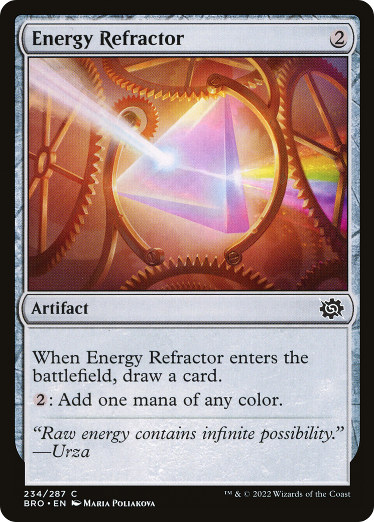Energy Refractor (234) Foil - The Brothers' War