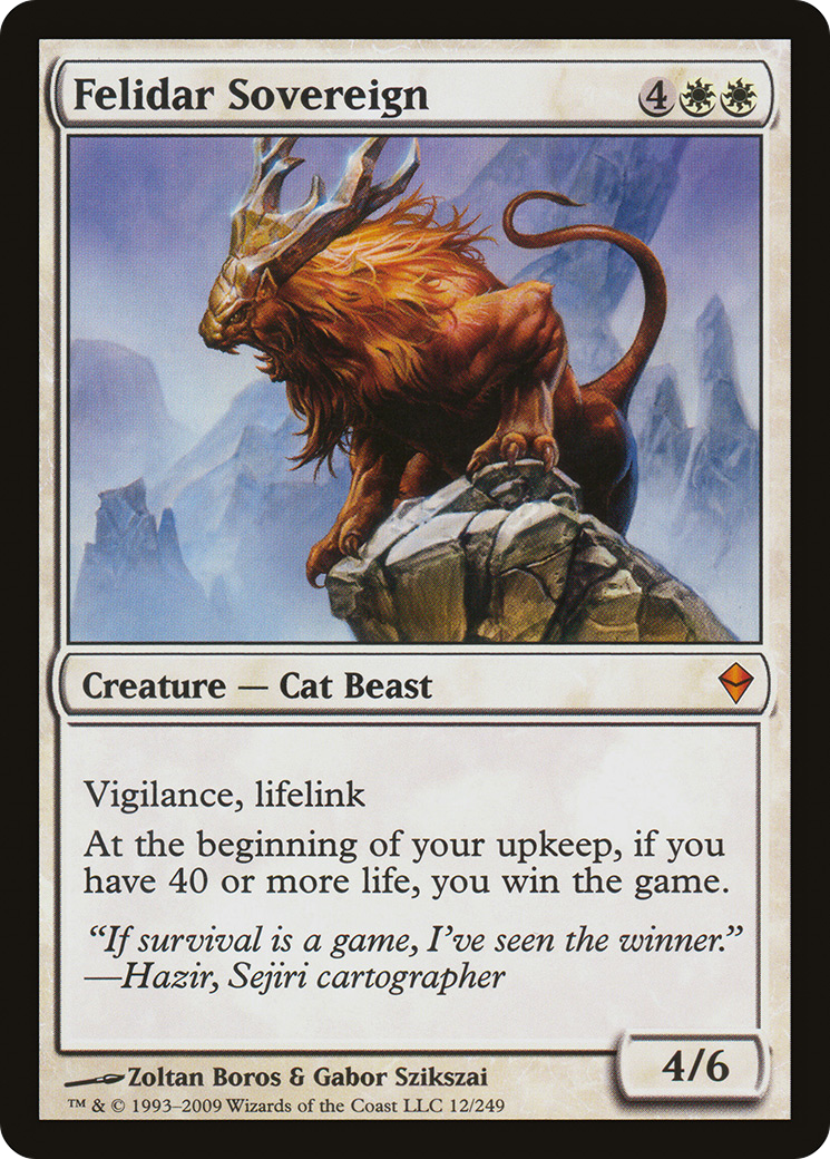 Felidar Sovereign (012) - Zendikar