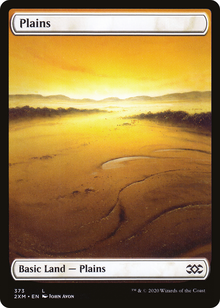 Plains (373) Foil - Double Masters