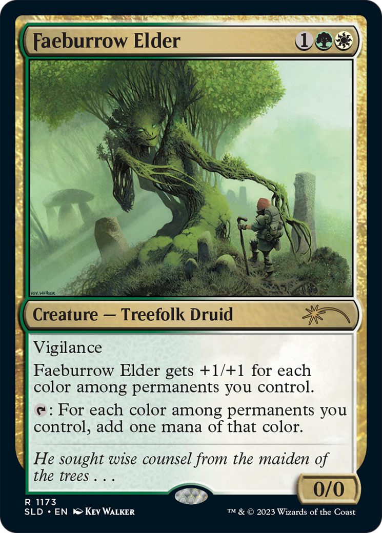 Faeburrow Elder (1173) Foil - Secret Lair Drop