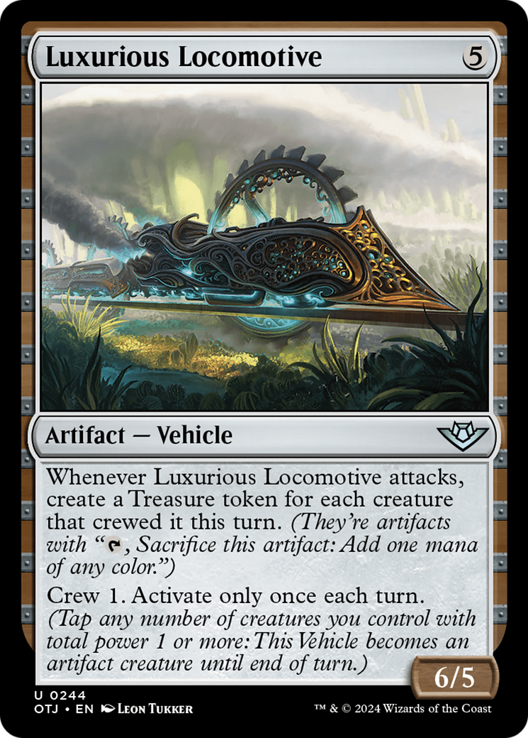Luxurious Locomotive (244) Foil - Outlaws of Thunder Junction