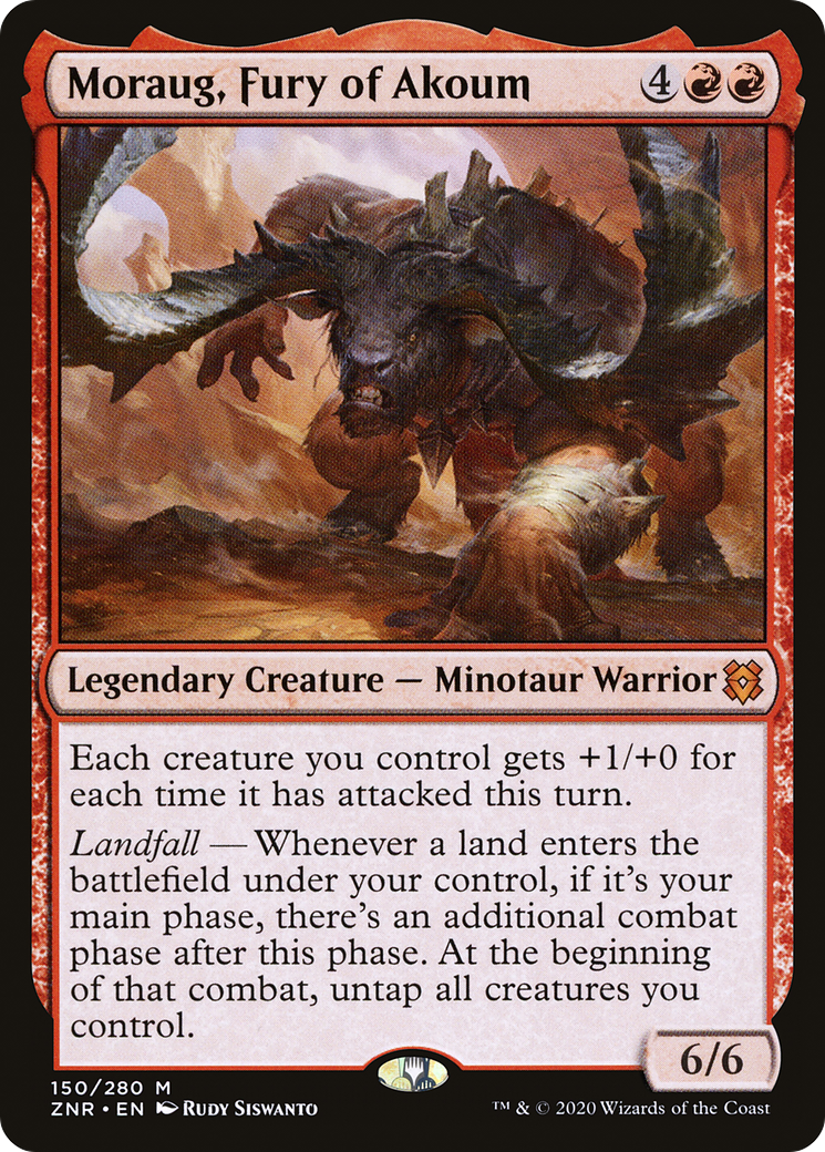 Moraug, Fury of Akoum (150) - Zendikar Rising