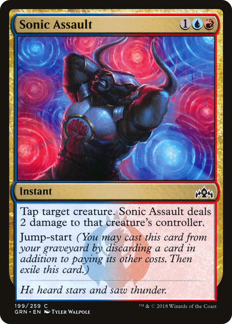 Sonic Assault (199) - Guilds of Ravnica