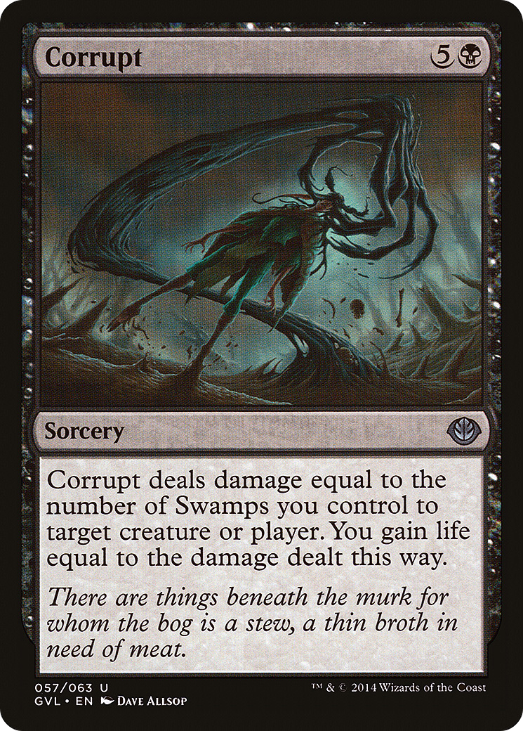 Corrupt (057) - Duel Decks Anthology: Garruk vs. Liliana