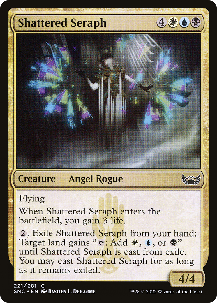 Shattered Seraph (221) Foil - Streets of New Capenna