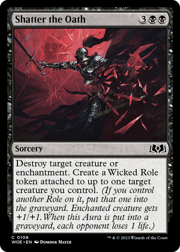 Shatter the Oath (106) Foil - Wilds of Eldraine