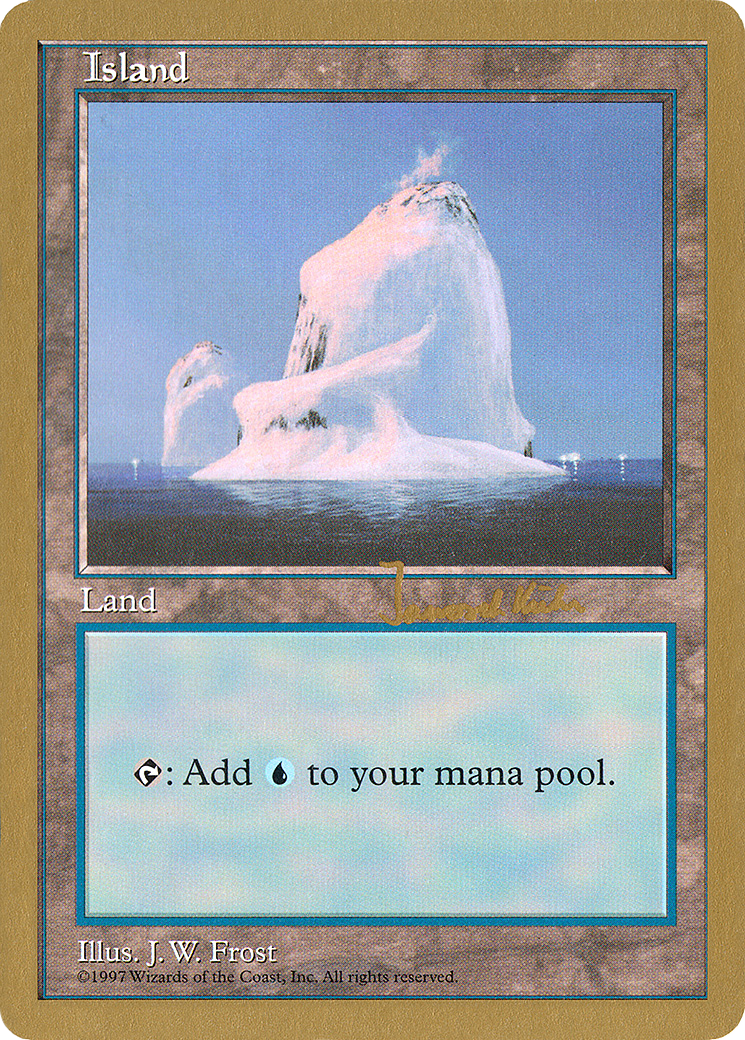 Island (428) - 1997 Janosch Kuhn (5ED) (Retro) - World Championship Decks 1997