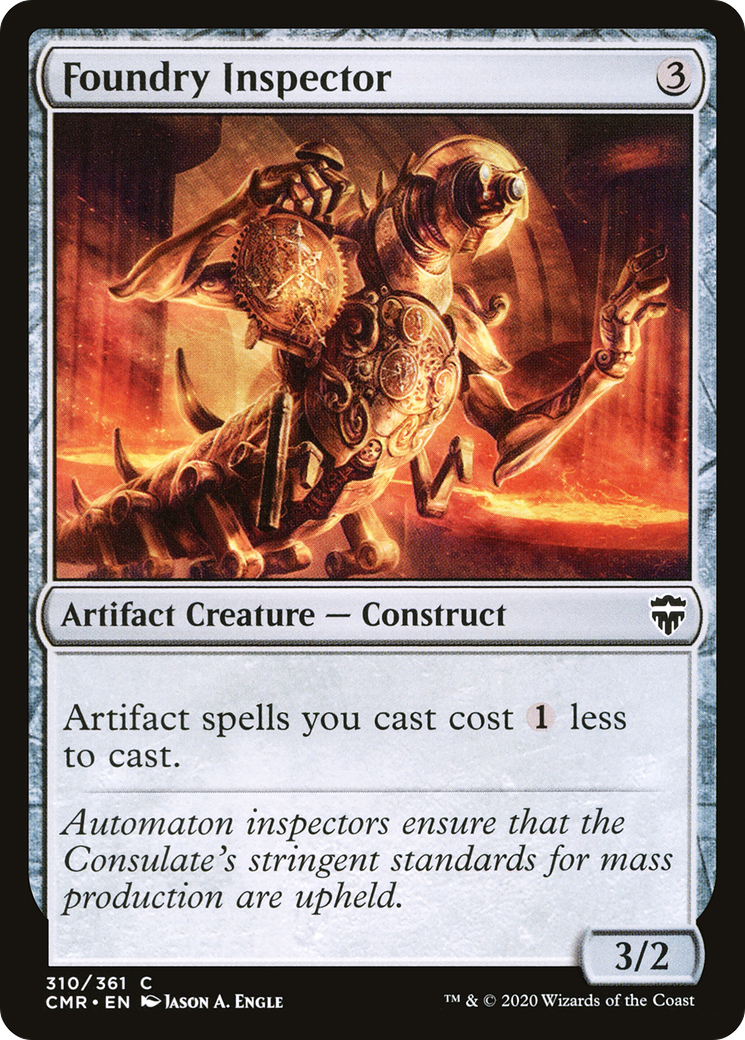 Foundry Inspector (310) - Commander Legends