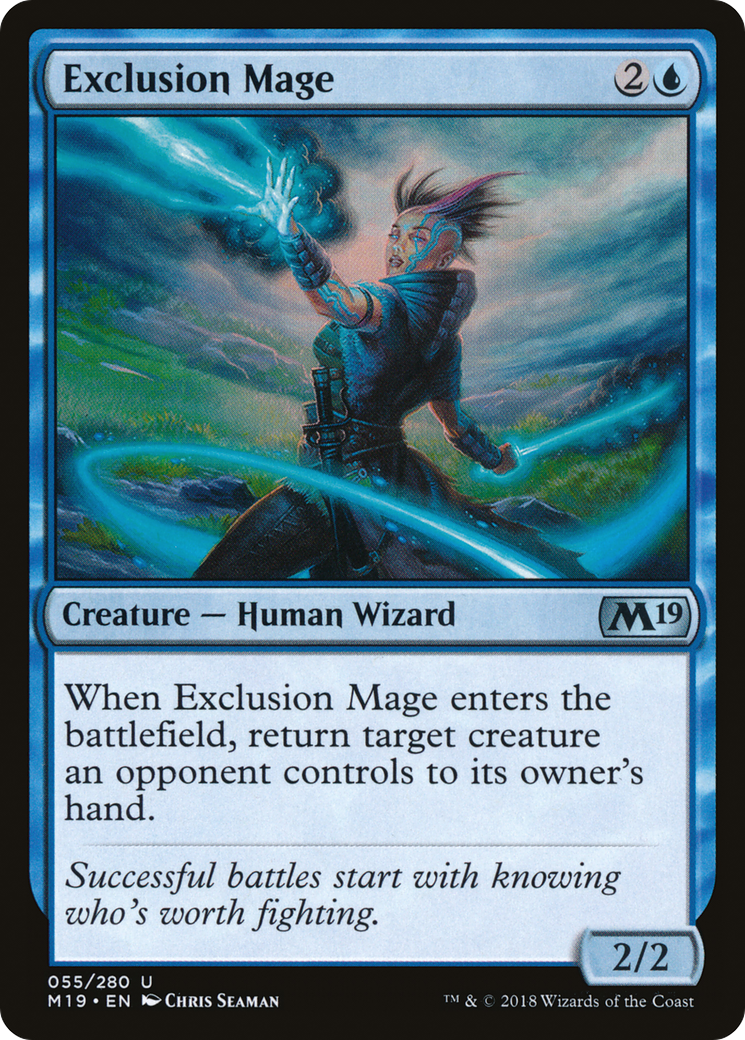 Exclusion Mage (055) - Core Set 2019