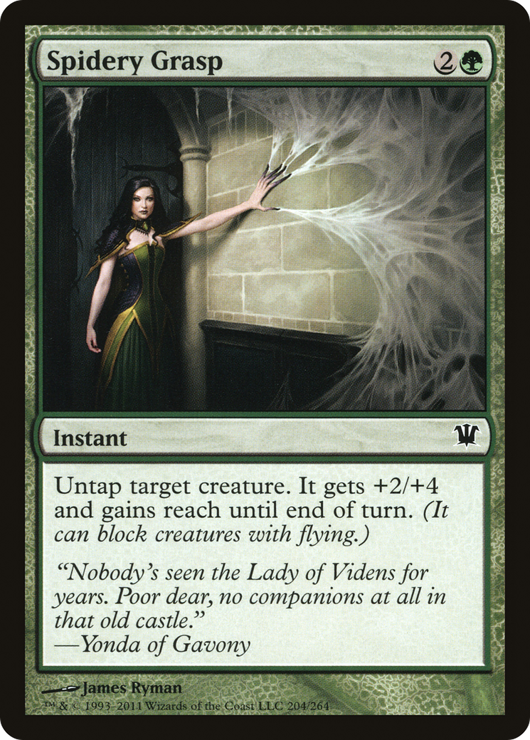 Spidery Grasp (204) - Innistrad