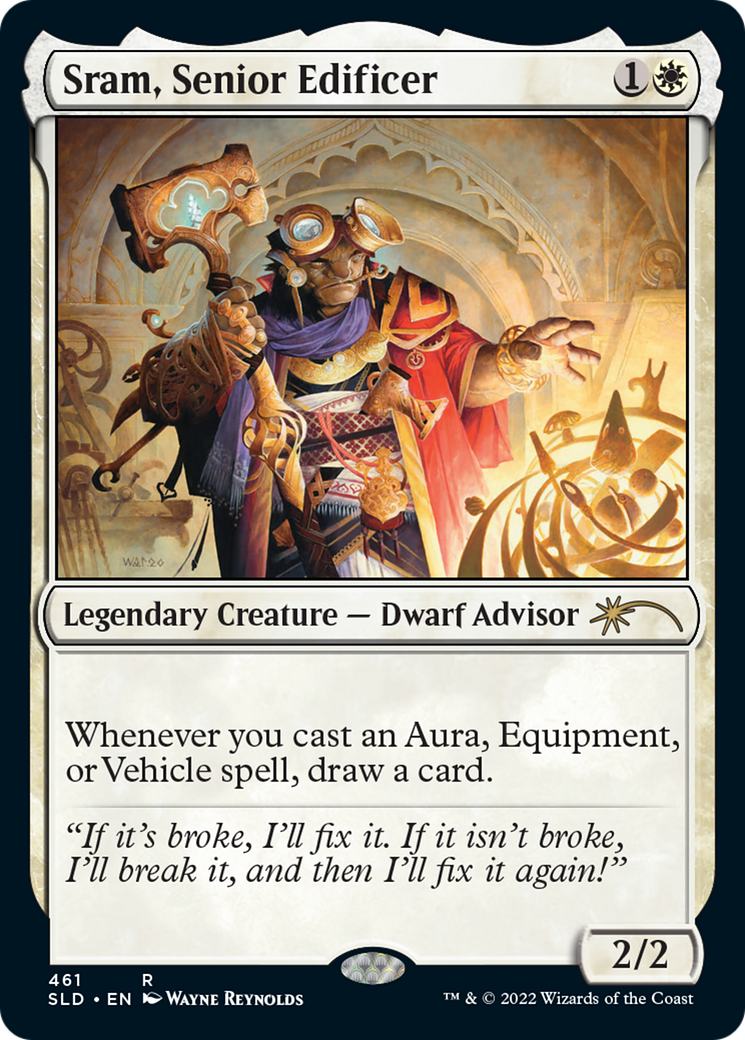 Sram, Senior Edificer (461) Foil - Secret Lair Drop