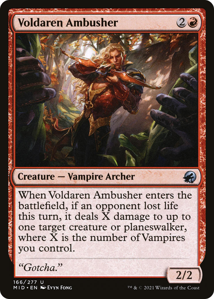 Voldaren Ambusher (166) - Innistrad: Midnight Hunt