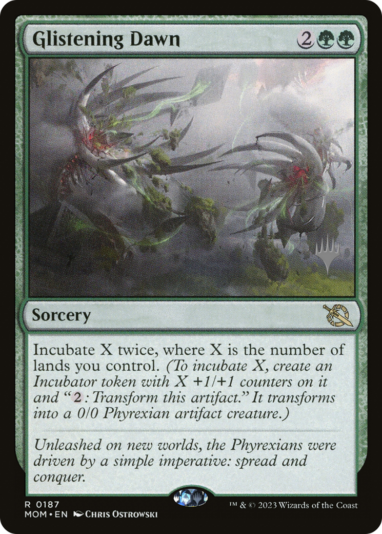 Glistening Dawn (187p) - March of the Machine Promos