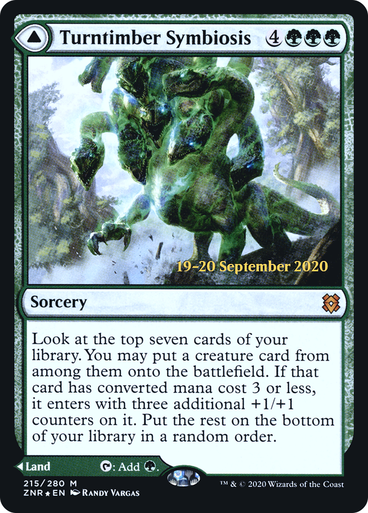 Turntimber Symbiosis (215) Foil - Zendikar Rising Promos