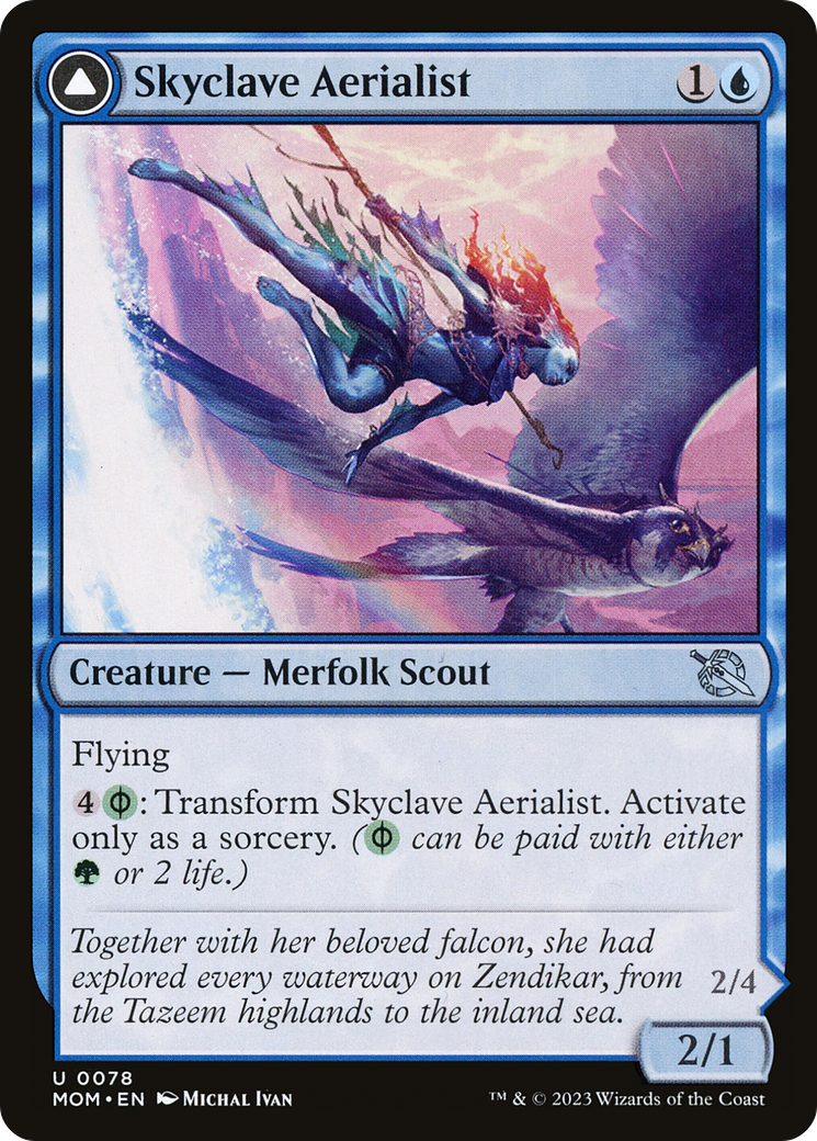 Skyclave Aerialist // Skyclave Invader (078) Foil - March of the Machine