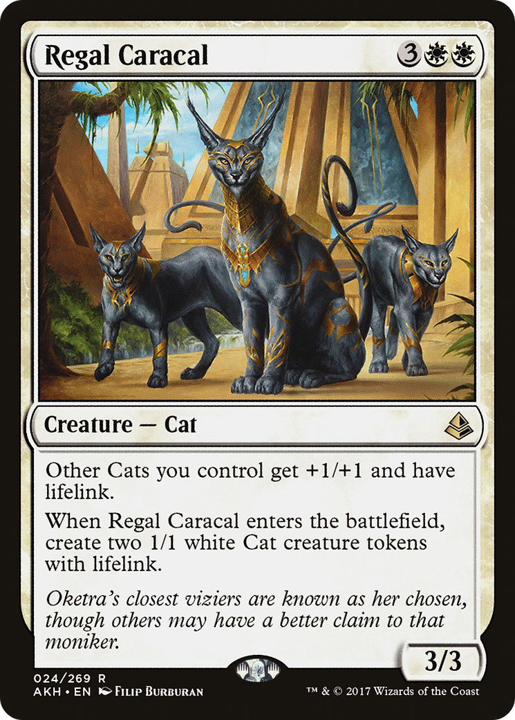 Regal Caracal (024) - Amonkhet