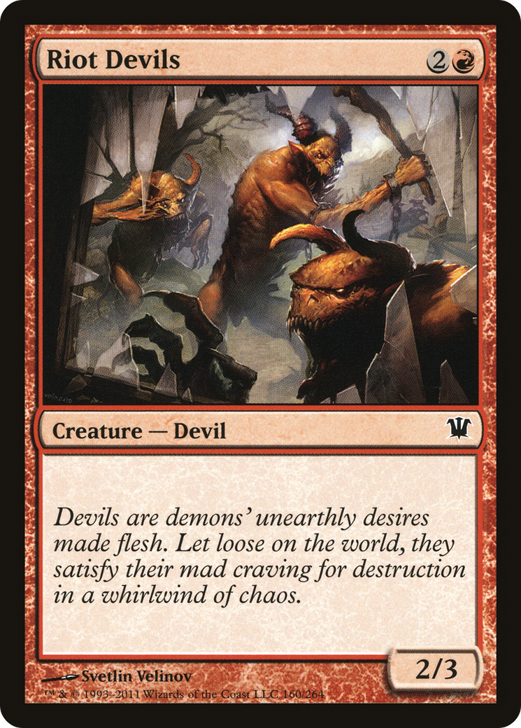 Riot Devils (160) - Innistrad