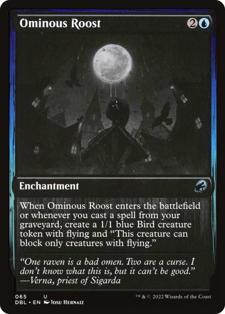 Ominous Roost (065) Foil - Innistrad: Double Feature